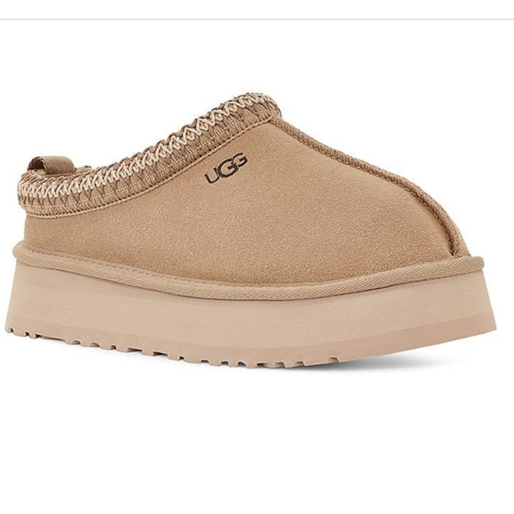 UGG Shoes - UGG Tazz Platform Slipper Mustard Seed (womens) New!